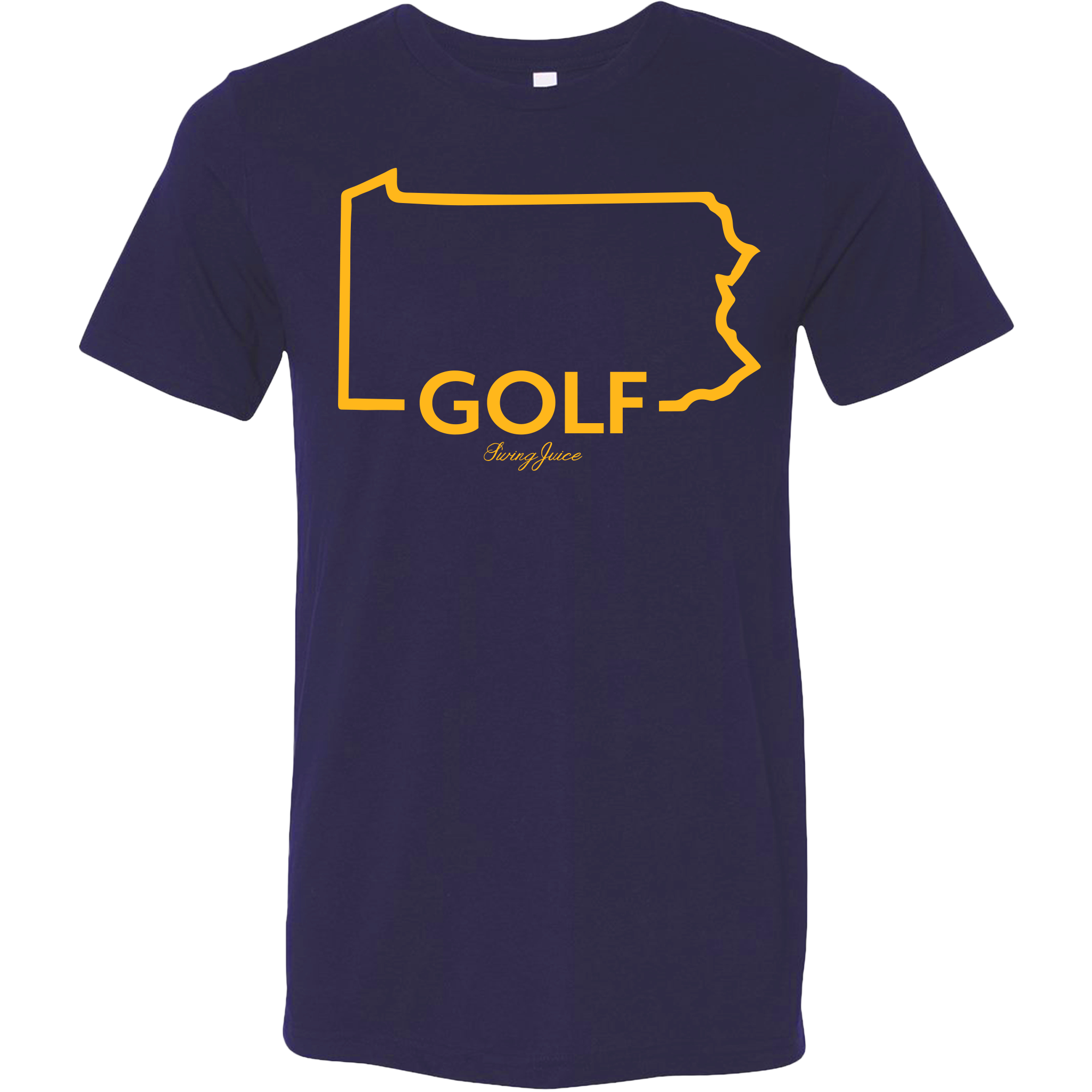SwingJuice Short Sleeve Unisex T-Shirt Golf Pennsylvania 4 SwingJuice Short Sleeve Unisex T-Shirt Golf Pennsylvania - Image 2