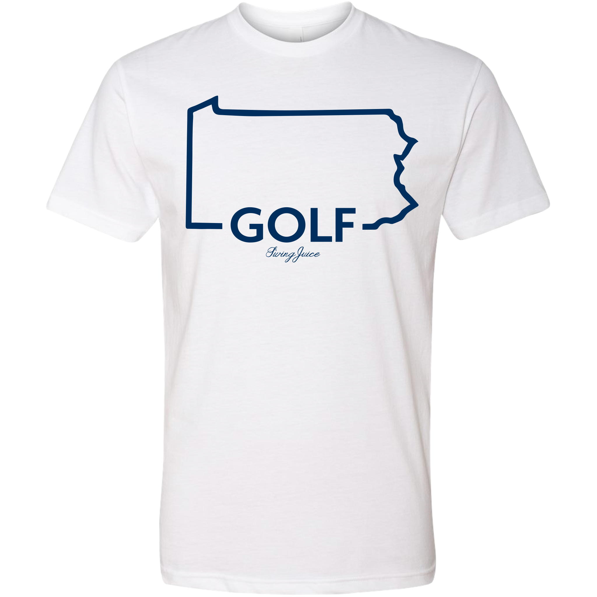 SwingJuice Short Sleeve Unisex T-Shirt Golf Pennsylvania 5 SwingJuice Short Sleeve Unisex T-Shirt Golf Pennsylvania - Image 3