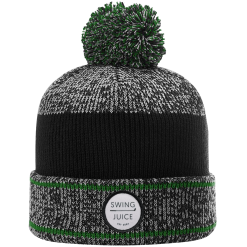 SwingJuice Pom Pom Beanie Unisex Golf Hat