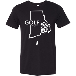 SwingJuice Short Sleeve Unisex T-Shirt Golf Rhode Island
