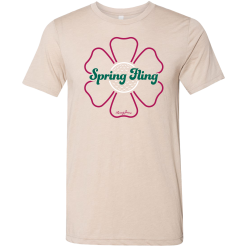 SwingJuice Short Sleeve Unisex T-Shirt Golf Spring Fling