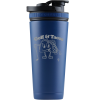 SwingJuice Ice Shaker Unisex Bottle Golf & Tacos Blue 26 Oz.
