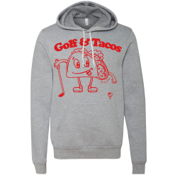 SwingJuice Long Sleeve Unisex Hoodie Golf & Tacos