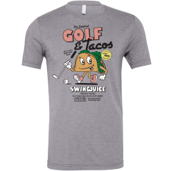 SwingJuice Short Sleeve Unisex T-Shirt Golf & Tacos The Sequel