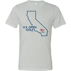 SwingJuice Short Sleeve Unisex T-Shirt Golf U.S. Open Golf State California