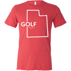 SwingJuice Short Sleeve Unisex T-Shirt Golf Utah