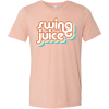 SwingJuice Short Sleeve Unisex T-Shirt Golf SJ Vibes -Golf Shop swingjuice golf vibes unisex short sleeve tee peach