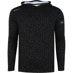 SwingJuice Long Sleeve Men's Performance Hoodie Golf Vineyard -Golf Shop swingjuice golf vineyard performance hoodie black