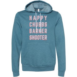 SwingJuice Long Sleeve Unisex Hoodie Golf Happy Chubbs Barker Shooter