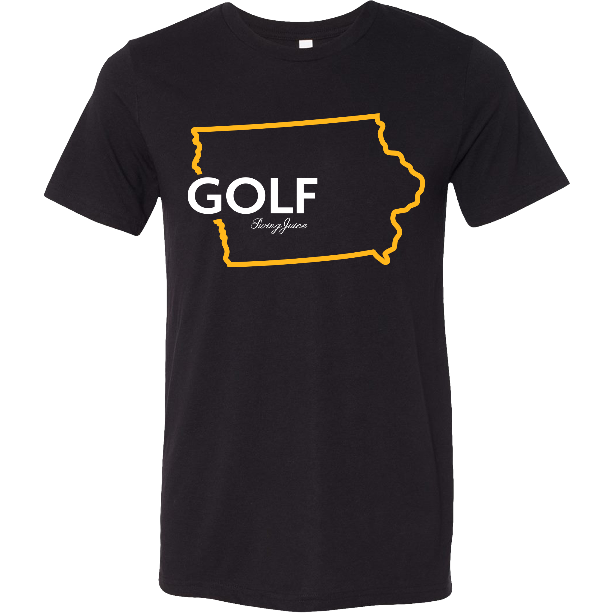 SwingJuice Short Sleeve Unisex T-shirt Golf Iowa 4 SwingJuice Short Sleeve Unisex T-shirt Golf Iowa - Image 2