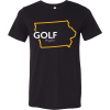 SwingJuice Short Sleeve Unisex T-shirt Golf Iowa