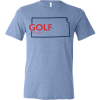 SwingJuice Short Sleeve Unisex T-shirt Golf Kansas