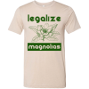 SwingJuice Short Sleeve Unisex T-Shirt Golf Legalize Magnolias