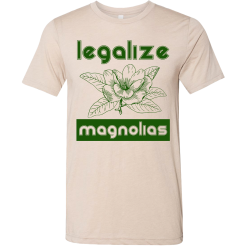 SwingJuice Short Sleeve Unisex T-Shirt Golf Legalize Magnolias