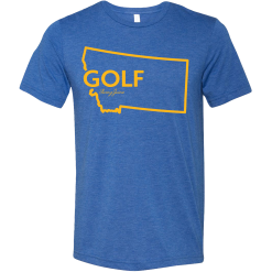 SwingJuice Short Sleeve Unisex T-shirt Golf Montana