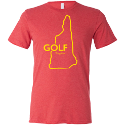 SwingJuice Short Sleeve Unisex T-Shirt Golf New Hampshire