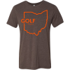 SwingJuice Short Sleeve Unisex T-Shirt Golf Ohio -Golf Shop swingjuice ohio unisex short sleeve tee brown