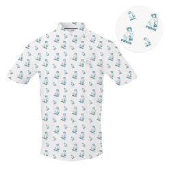 SwingJuice Short Sleeve Men's Performance Polo Golf Press