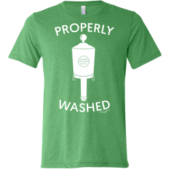 SwingJuice Short Sleeve Unisex T-Shirt Golf Properly Washed