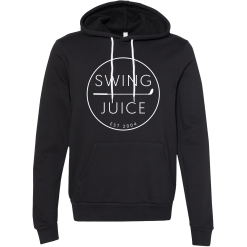 SwingJuice Long Sleeve Unisex Hoodie Golf Retro -Golf Shop swingjuice retro golf long sleeve hoodie black