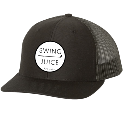 SwingJuice Trucker Unisex Golf Hat -Golf Shop swingjuice retro trucker hat black 02769c0a ab5b 4847 8a03 f12e3fbc1025