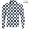 SwingJuice Long Sleeve Men's Performance Quarter Zip Golf SJ Checkerboard -Golf Shop swingjuice sj checkerboard men performance 1 4 zip navy f490fff3 38b9 4475 8030 9f19a0b0ad40
