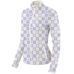 SwingJuice Long Sleeve Women's Performance Full Zip Golf Smiley -Golf Shop swingjuice smiley women performance full zip jacket ivory side 245874b8 e499 49f4 83d0 cb8aef68869c