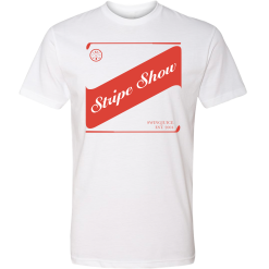 SwingJuice Short Sleeve Unisex T-Shirt Golf The Stripe Show