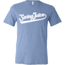 SwingJuice Short Sleeve Unisex T-Shirt Golf Team -Golf Shop swingjuice team swing juice tee blue
