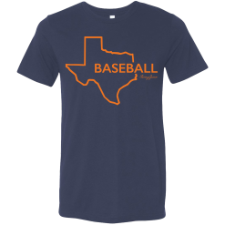 SwingJuice Short Sleeve Unisex T-Shirt Baseball Texas