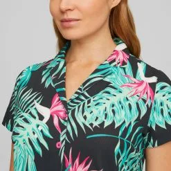 PUMA Golf Women's PUMA X PTC Paradise Camp Golf Shirt -Golf Shop tnoye6ovrhpmxs7g713i