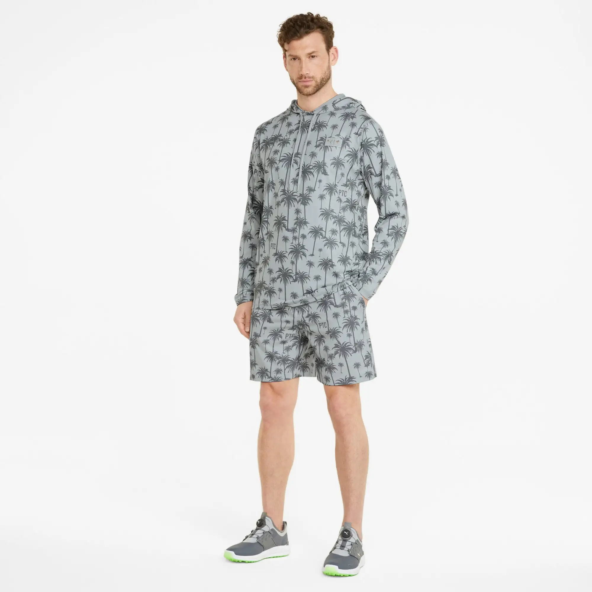 PUMA Golf PUMA X PTC Lightweight Palm Golf Hoodie 8 PUMA Golf PUMA X PTC Lightweight Palm Golf Hoodie - Image 6