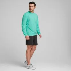 PUMA Golf PUMA X PTC Midnight Crewneck Golf Sweatshirt -Golf Shop xiubppqwvmg895ixbeev